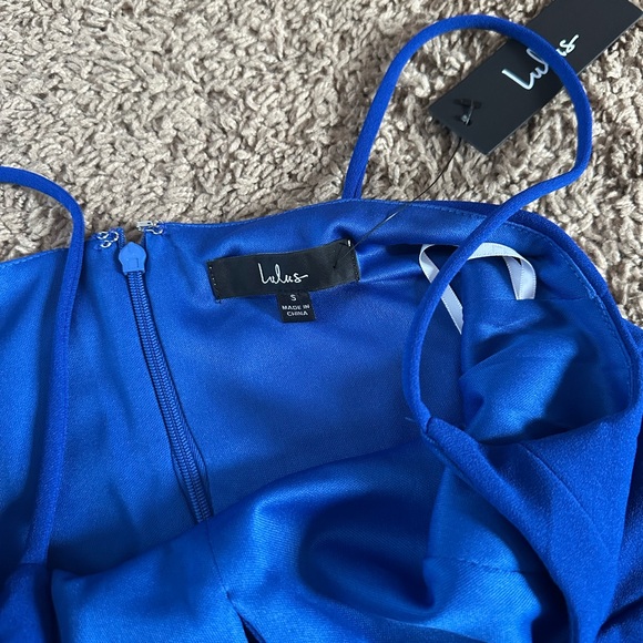 NWT Lulu’s Blue Jumpsuit - Picture 3 of 3